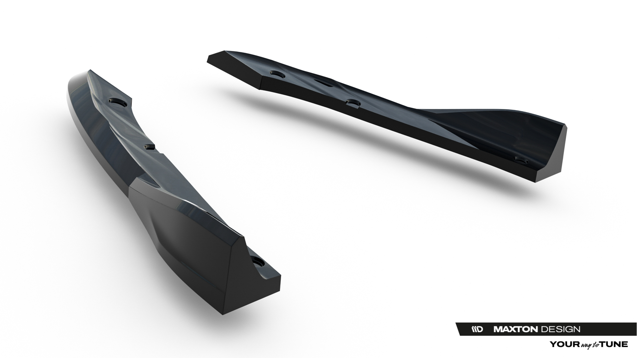 Rear Side Splitters V.3 Cupra Leon ST Mk1 Facelift - Image 6