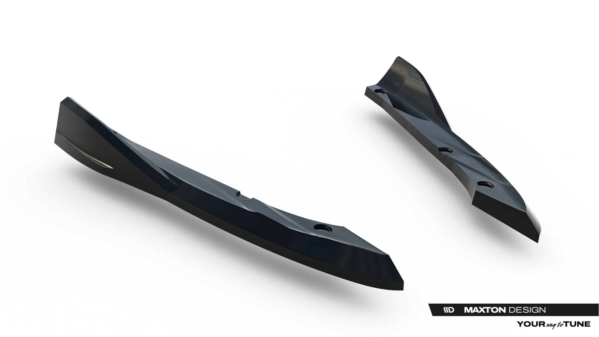 Rear Side Splitters V.3 Cupra Leon ST Mk1 Facelift - Image 5
