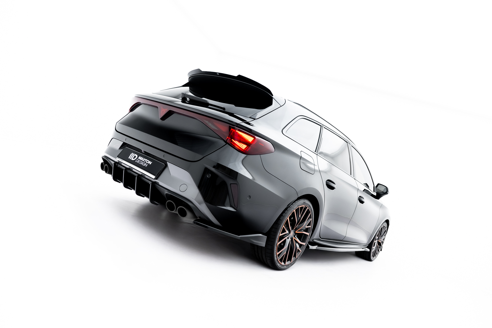 Rear Side Splitters V.3 Cupra Leon ST Mk1 Facelift - Image 4