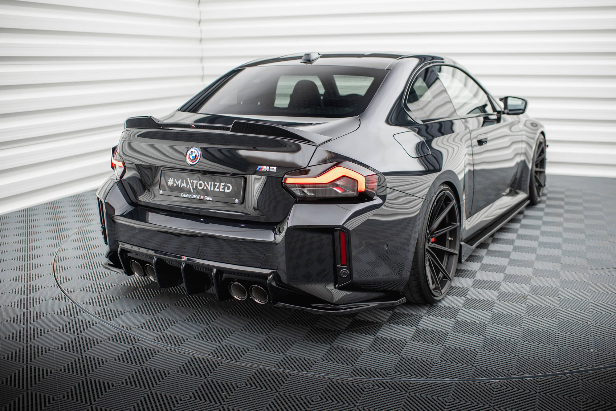 Rear Side Splitters V.3 (For rear valance v.1) BMW M2 G87 - Image 2