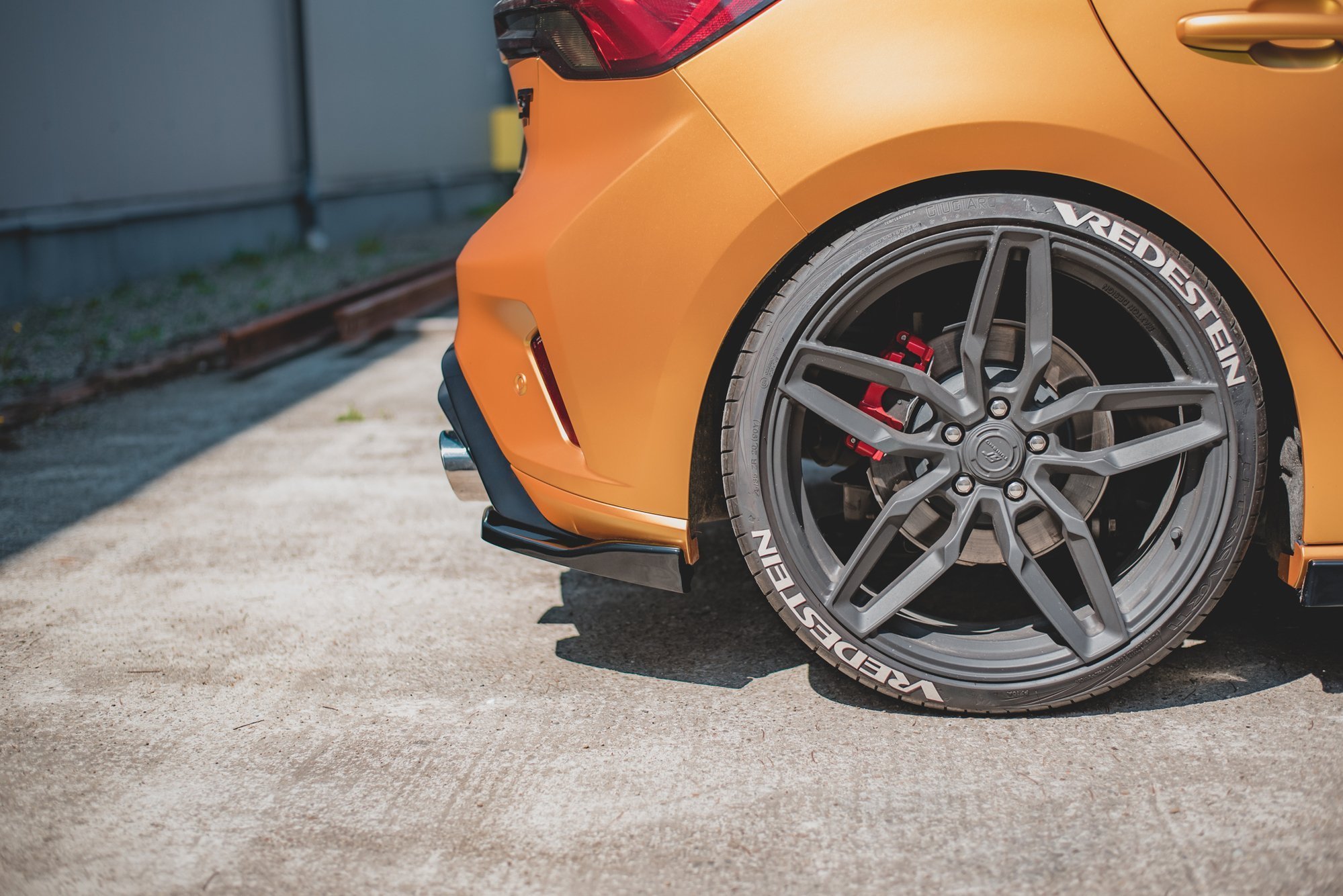 Rear Side Splitters V.3 (For rear valance v.2) Ford Focus Hatchback ST Mk4 - Image 5