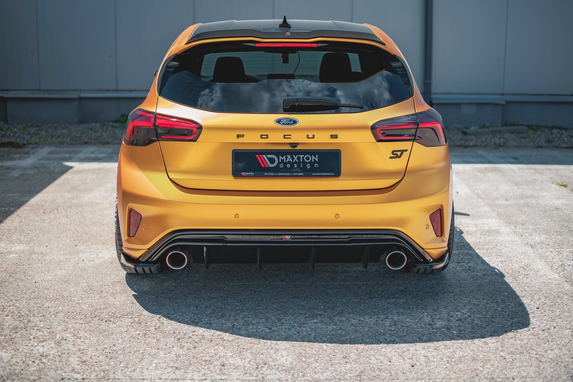 Rear Side Splitters V.3 (For rear valance v.2) Ford Focus Hatchback ST Mk4 - Image 7