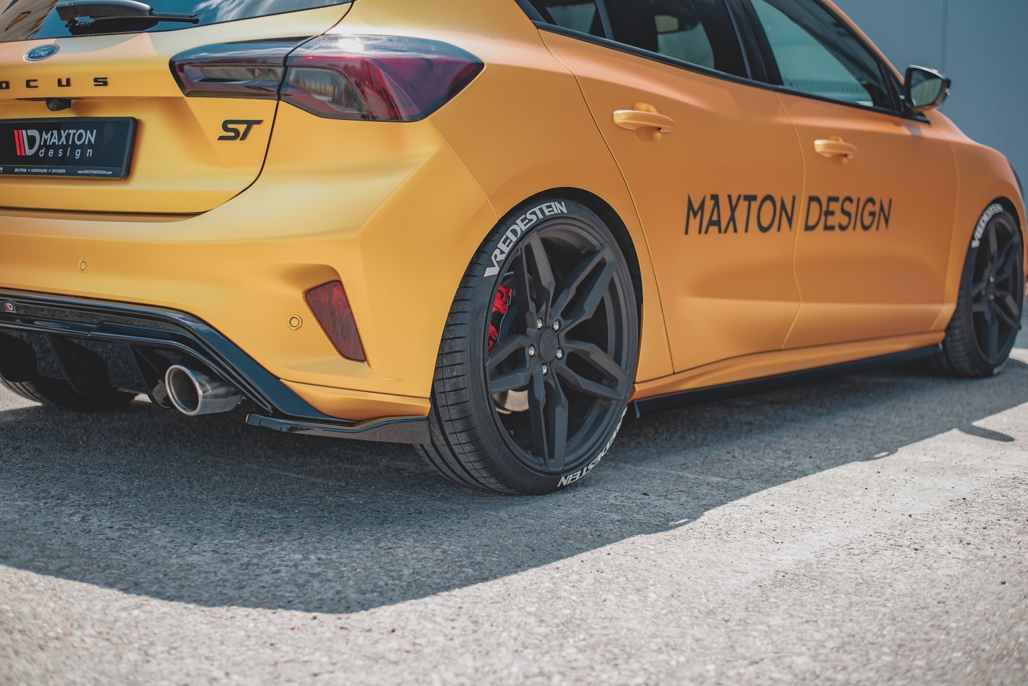 Rear Side Splitters V.3 (For rear valance v.2) Ford Focus Hatchback ST Mk4 - Image 8
