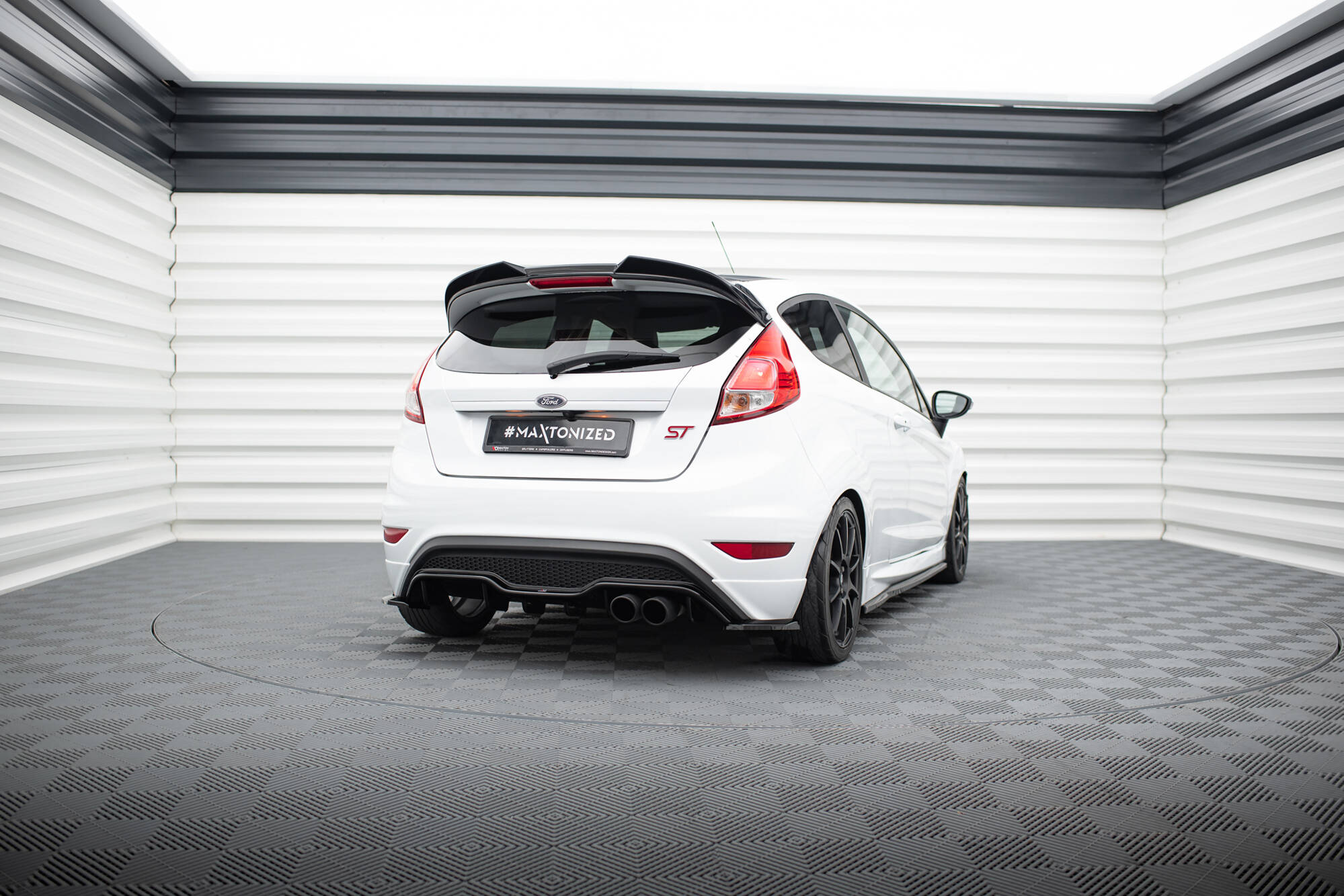 Rear Side Splitters V.3 Ford Fiesta ST Mk7 Facelift - Image 2