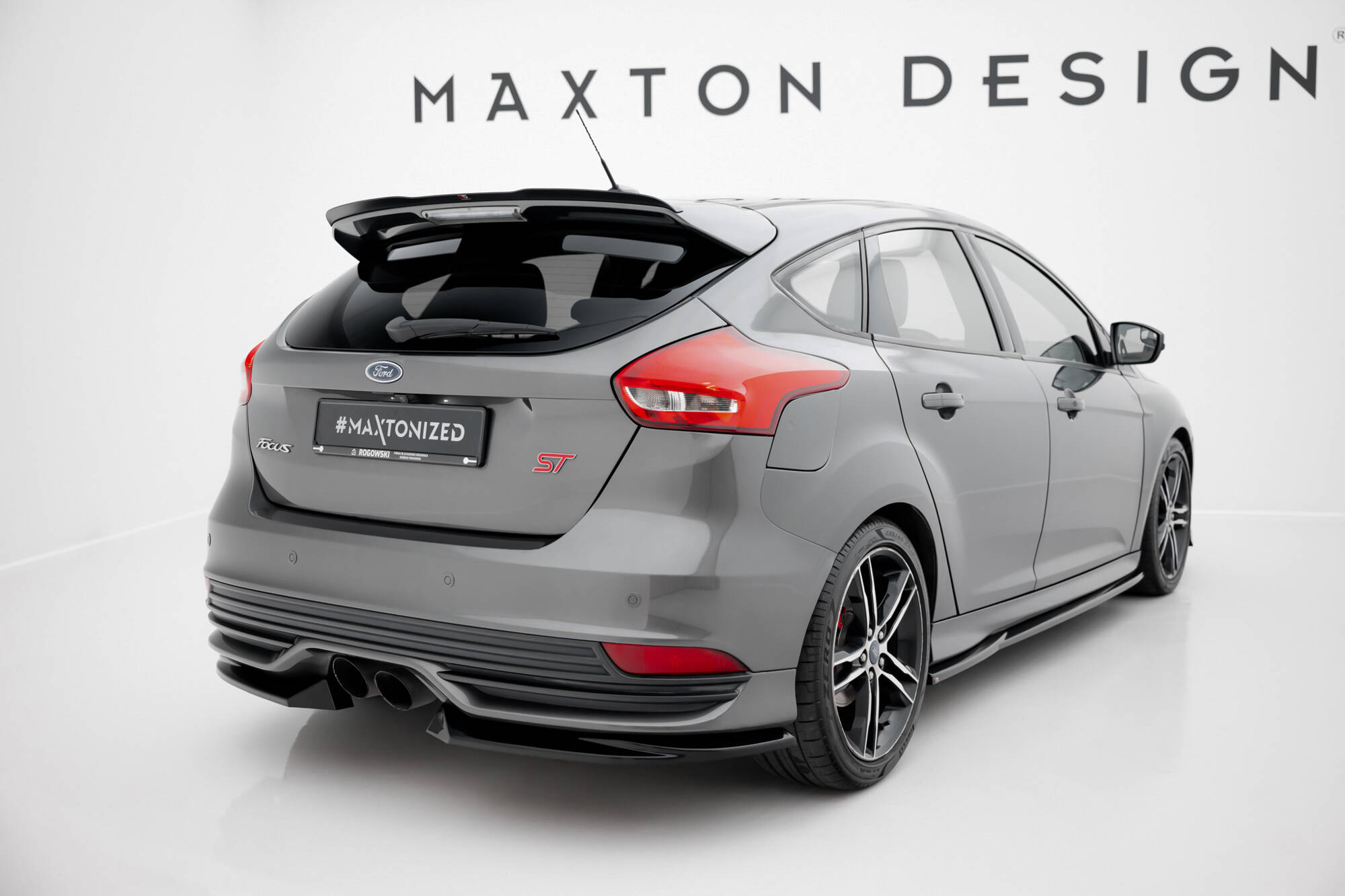 Rear Side Splitters V.3 Ford Focus ST Mk3 Facelift - Image 2
