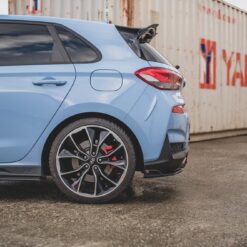 Alternative view of Rear Side Splitters V.3 Hyundai I30 N Mk3 Hatchback