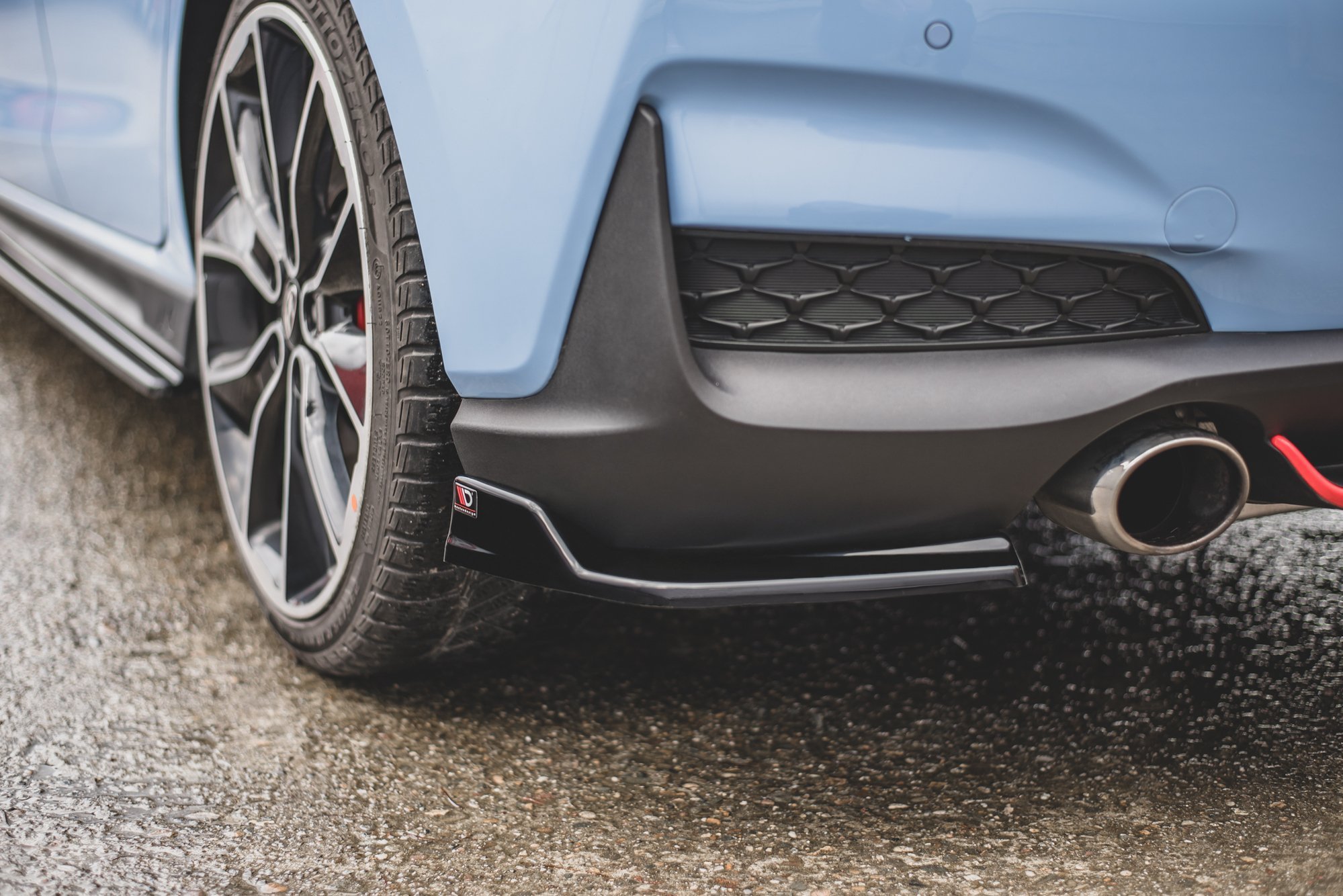 Rear Side Splitters V.3 Hyundai I30 N Mk3 Hatchback - Image 3