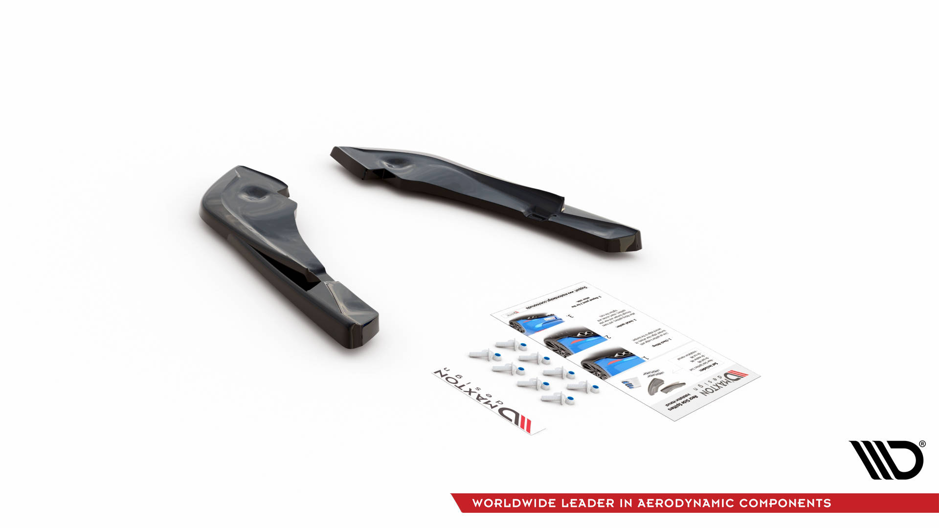 Rear Side Splitters V.3 Toyota Supra Mk5 - Image 4