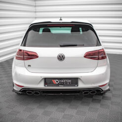 Alternative view of Rear Side Splitters V.3 Volkswagen Golf R Mk7