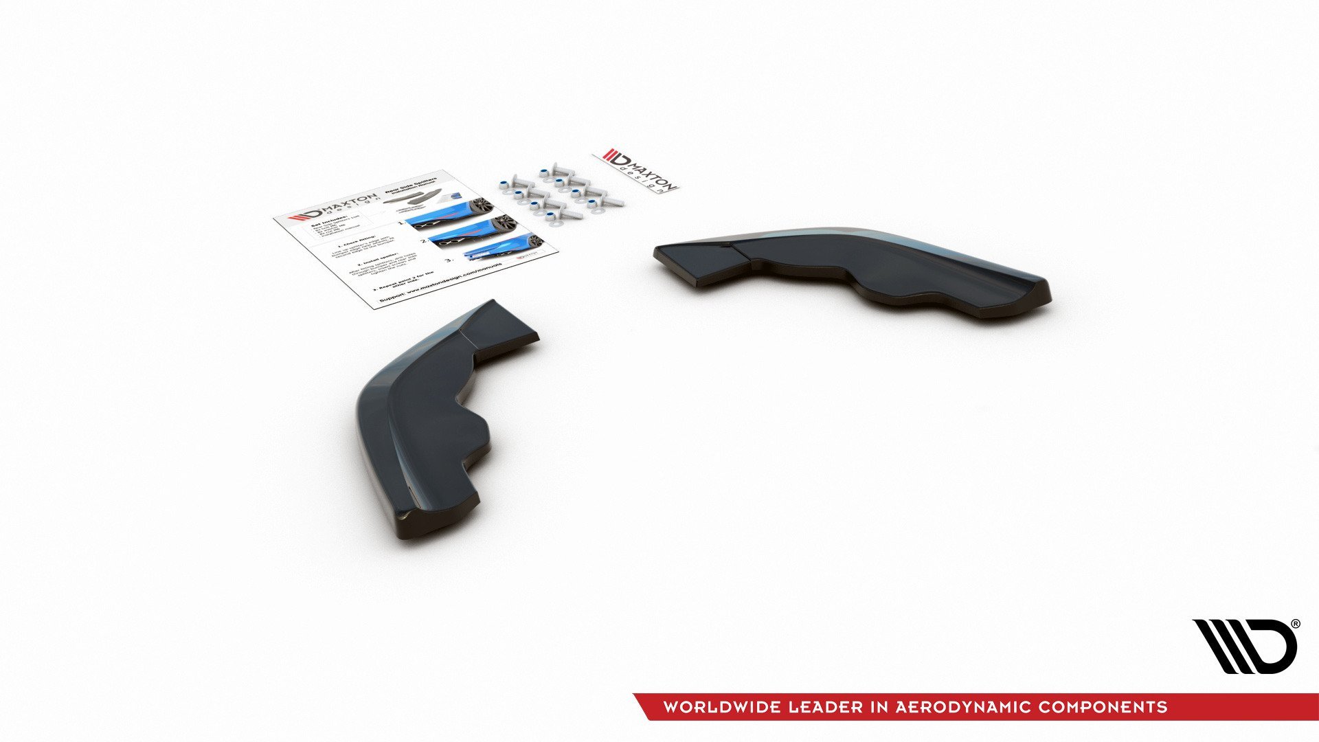 Rear Side Splitters V.3 for BMW 1 F40 M-Pack/ M135i - Image 6