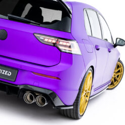 Rear Side Splitters V.3 for Volkswagen Golf R Mk8 Facelift