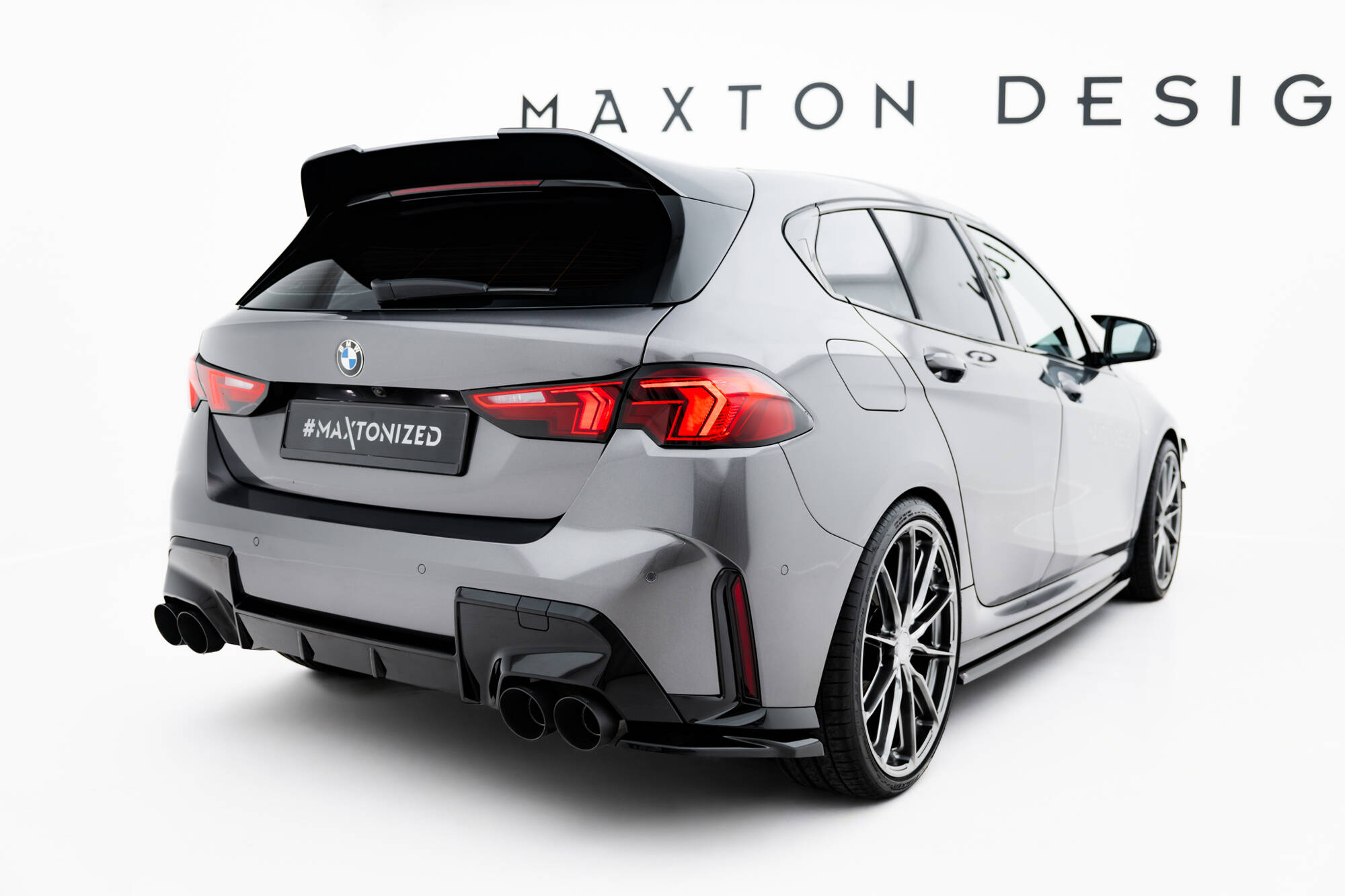 Rear Side Splitters V.4 BMW M135i F70 - Image 2