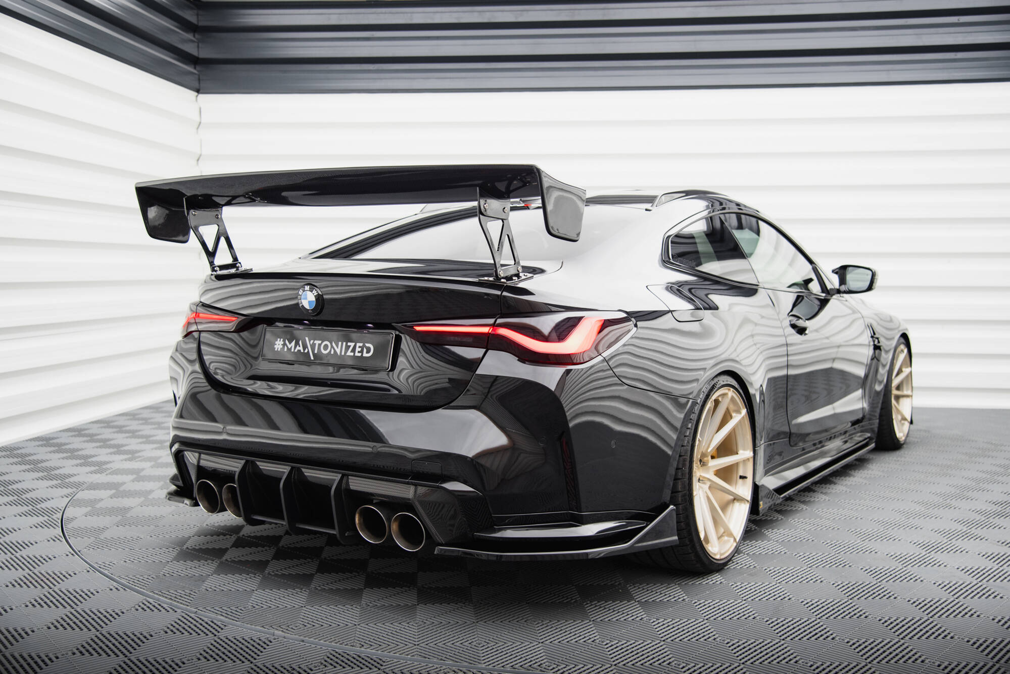 Rear Side Splitters V.4 BMW M4 G82 / G82 Facelift