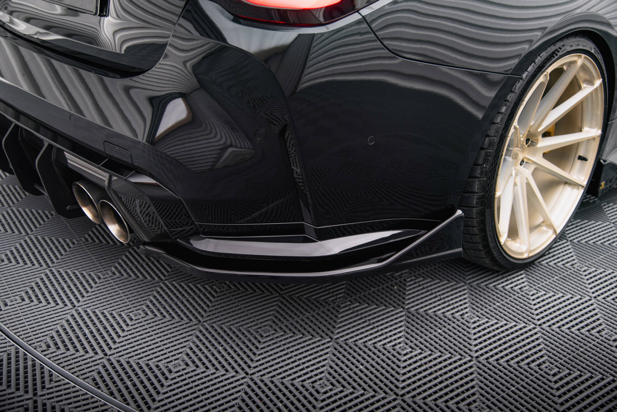 Rear Side Splitters V.4 BMW M4 G82 / G82 Facelift - Image 2