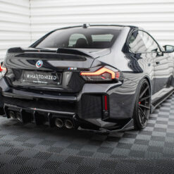 Alternative view of Rear Side Splitters  V.4 (For rear valance v.1)  BMW M2 G87