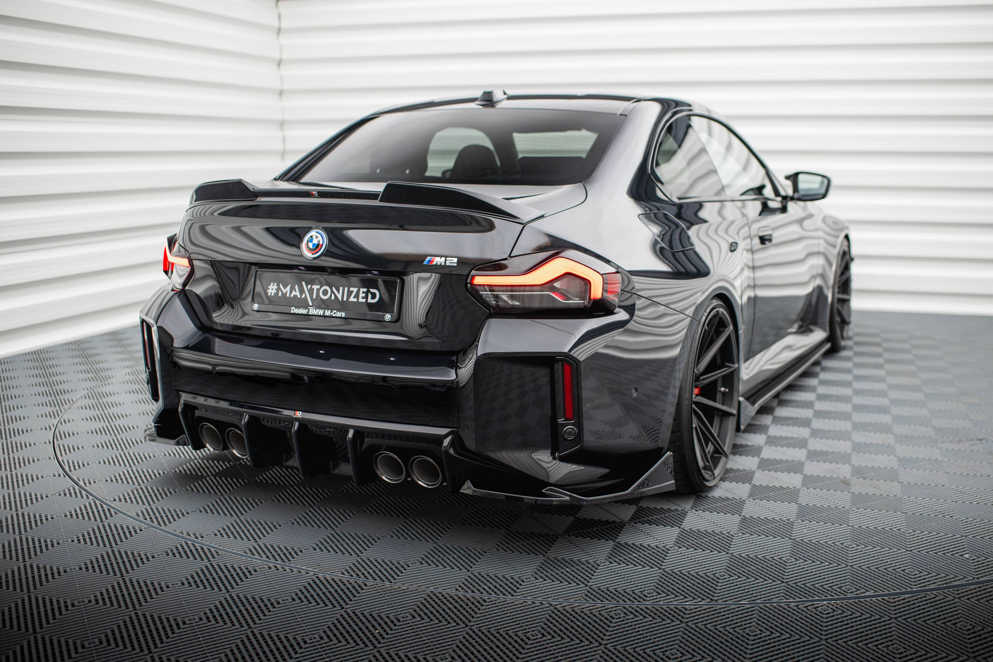 Rear Side Splitters V.4 (For rear valance v.1) BMW M2 G87 - Image 2