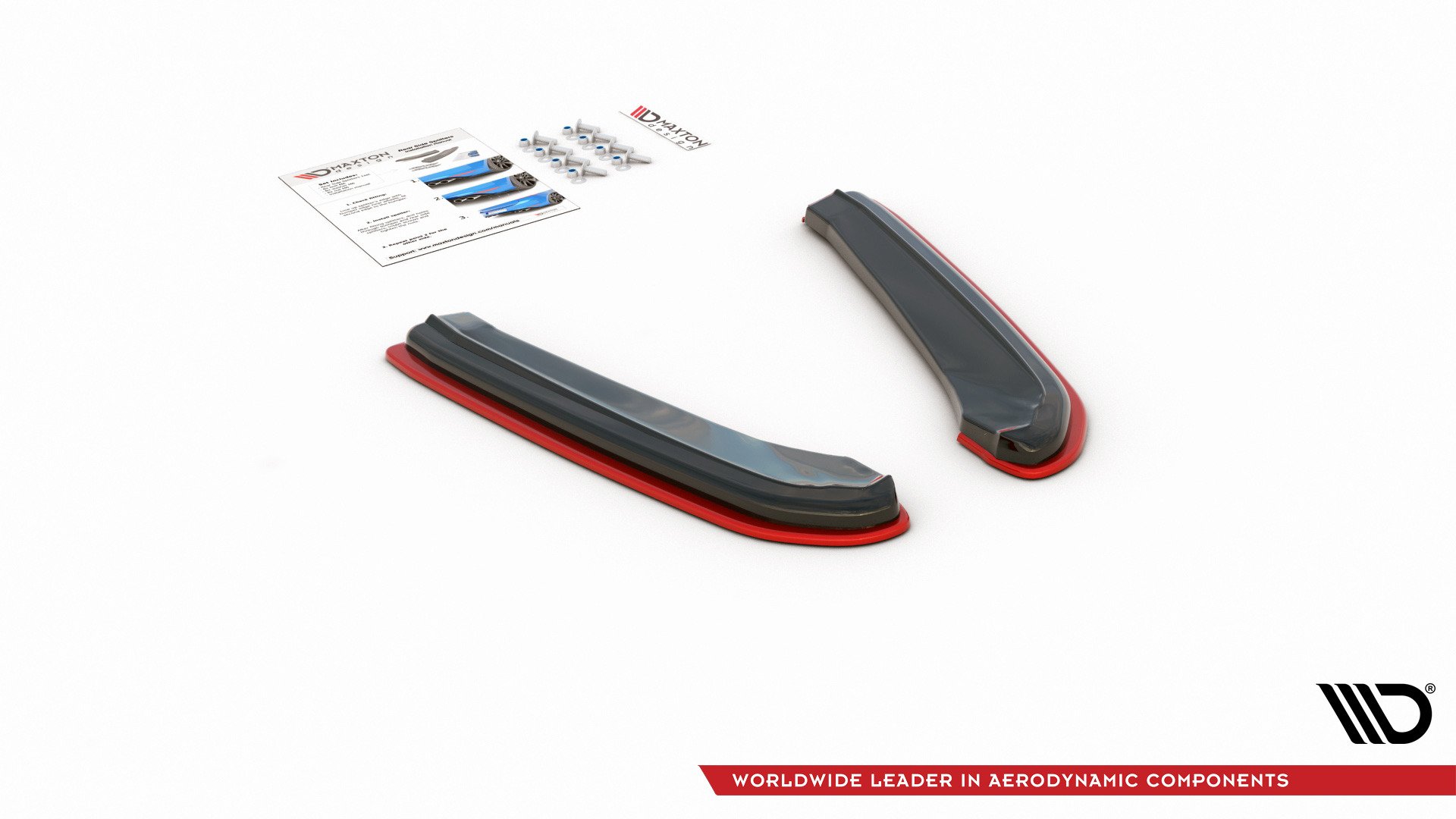 Rear Side Splitters V.4 Seat Leon Cupra Mk3 FL Sportstourer - Image 4
