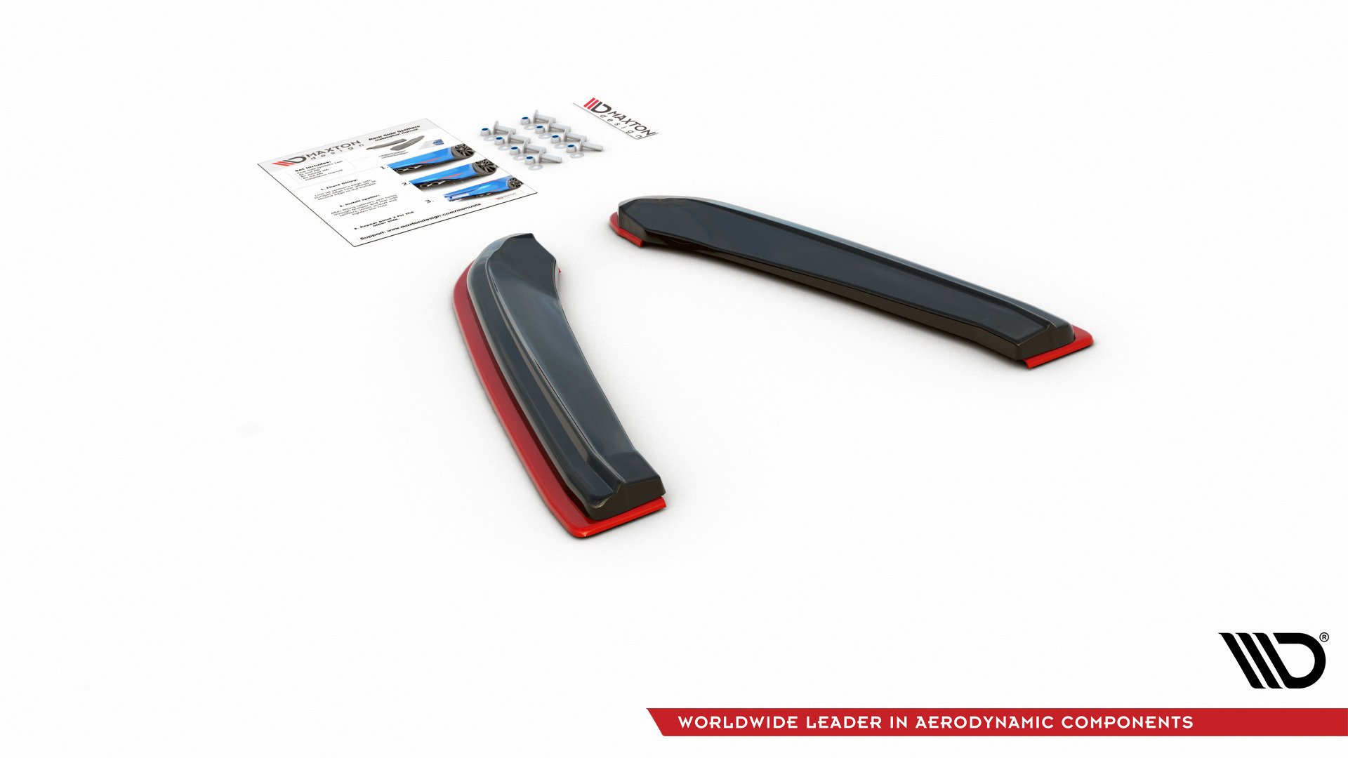 Rear Side Splitters V.4 Seat Leon Cupra Mk3 FL Sportstourer - Image 5