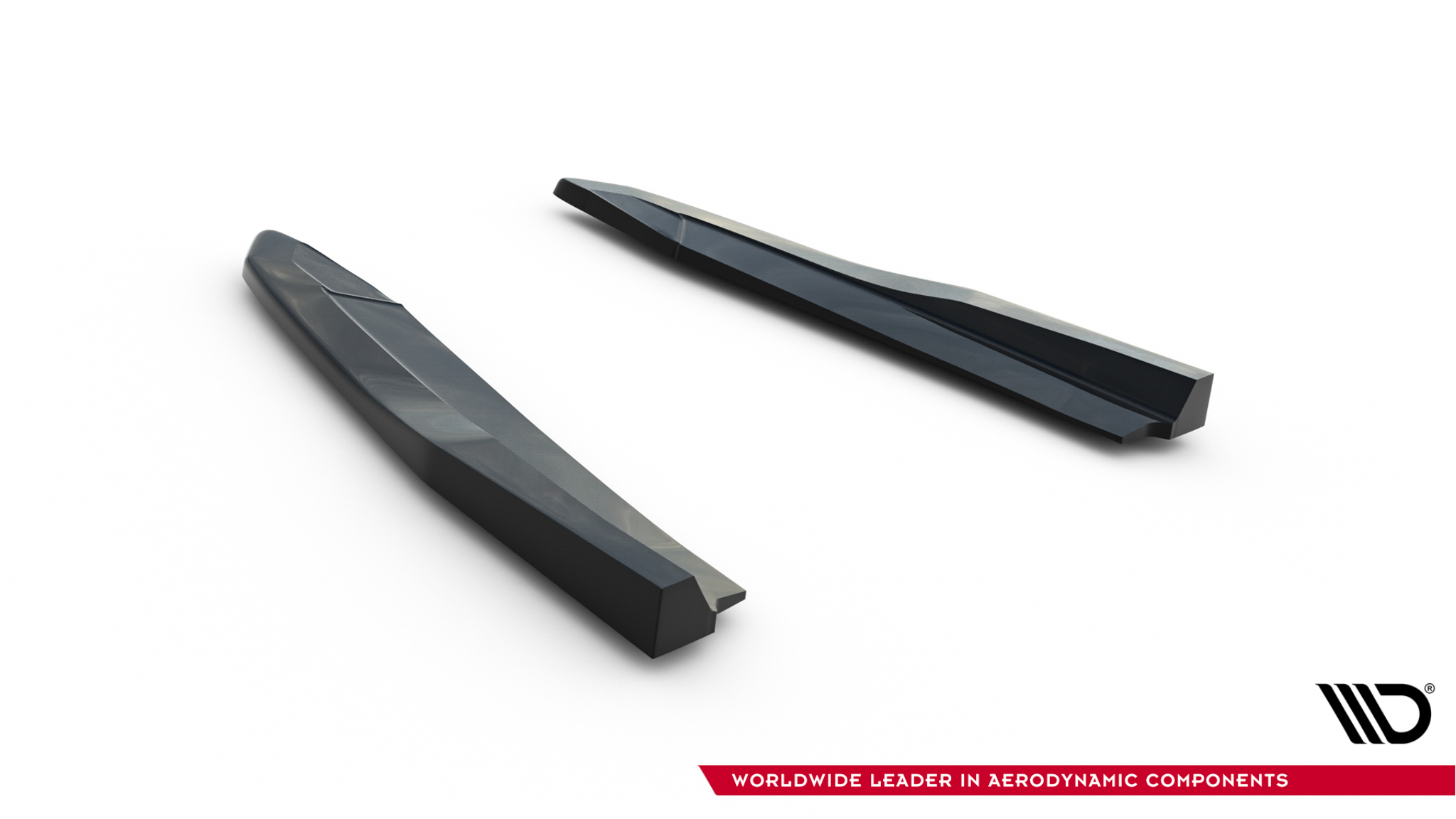 Rear Side Splitters V.4 Skoda Octavia RS Liftback / Combi Mk4 Facelift - Image 5