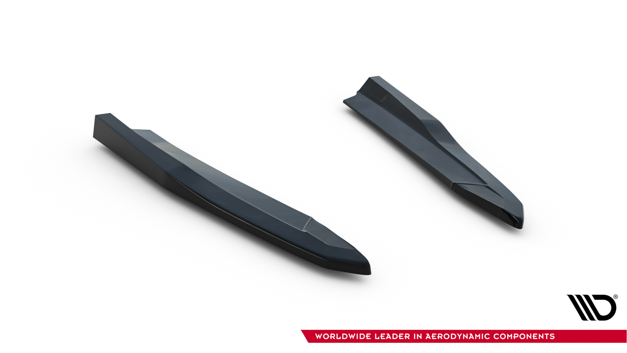 Rear Side Splitters V.4 Skoda Octavia RS Liftback / Combi Mk4 Facelift - Image 4