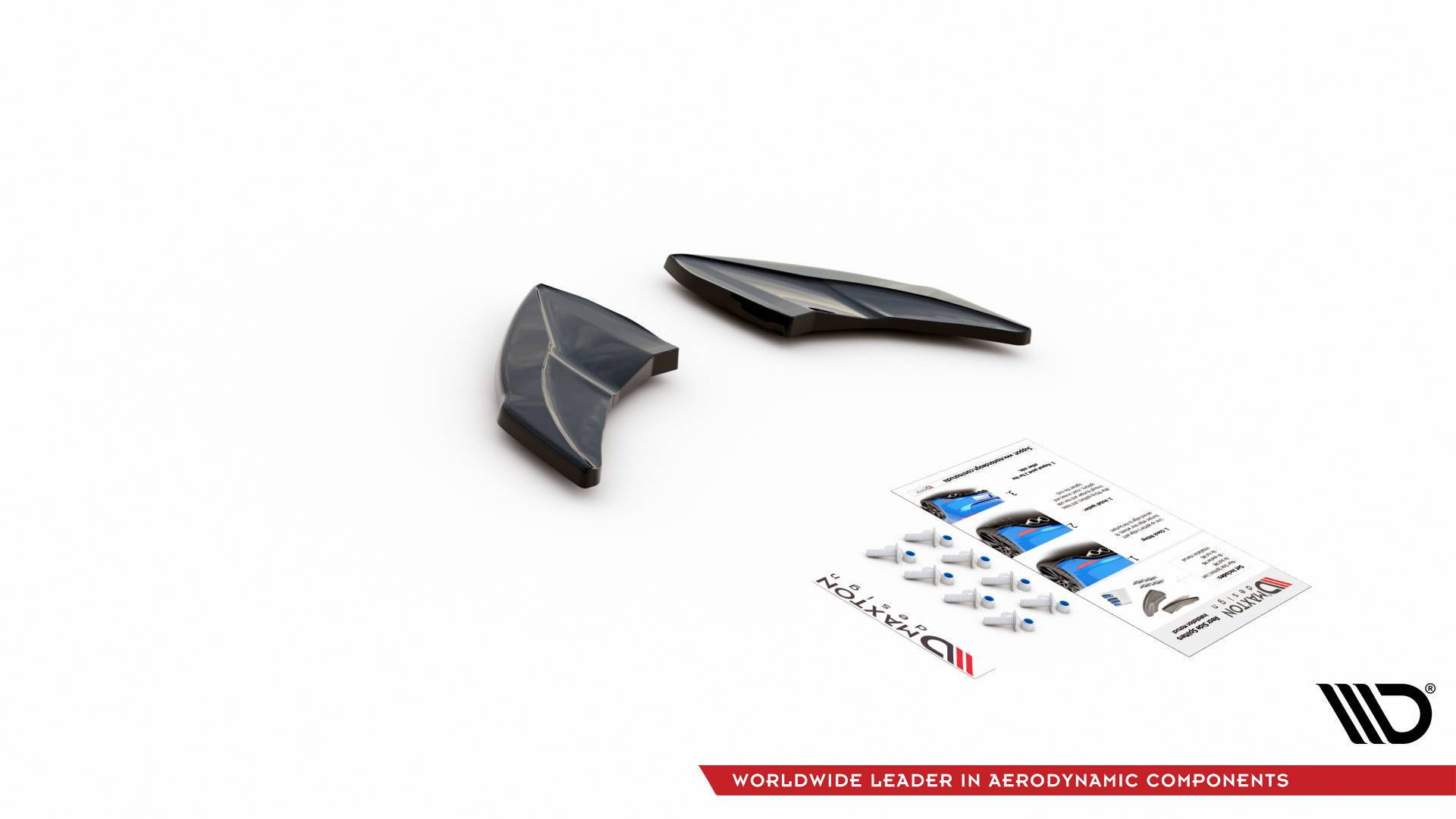 Rear Side Splitters V.4 Volkswagen Golf R Mk7 - Image 5