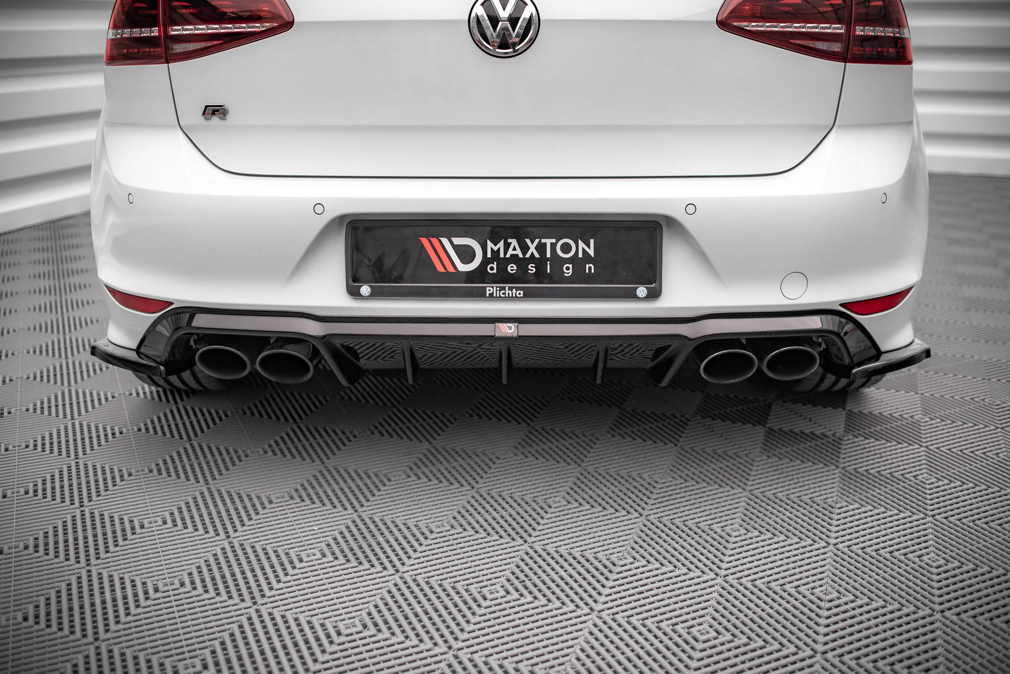 Rear Side Splitters V.4 Volkswagen Golf R Mk7 - Image 3