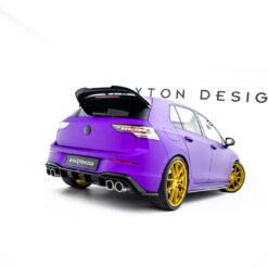 Alternative view of Rear Side Splitters V.4 for Volkswagen Golf R Mk8 Facelift