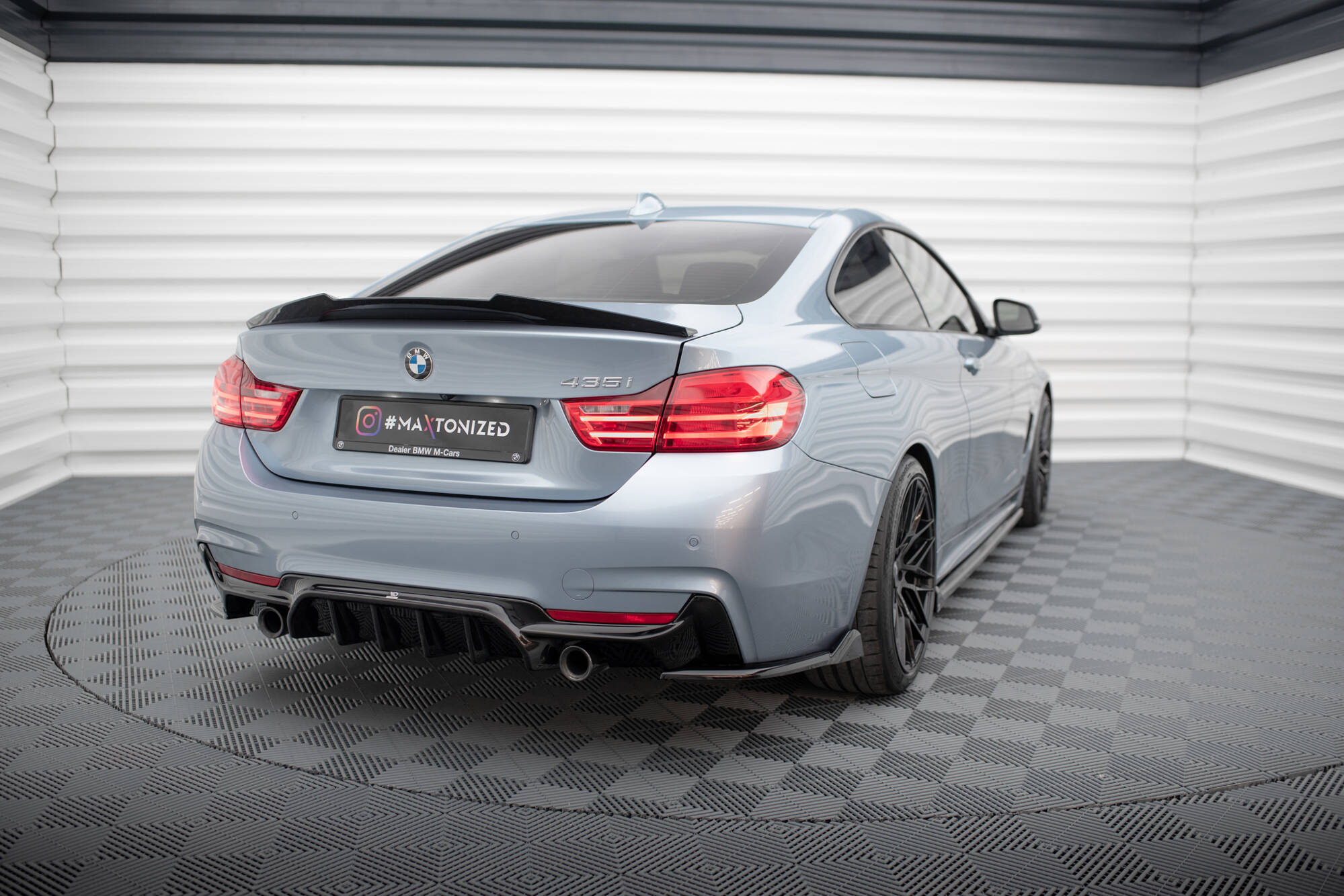 Rear Side Splitters V.5 BMW 4 Coupe M-Pack F32 - Image 2