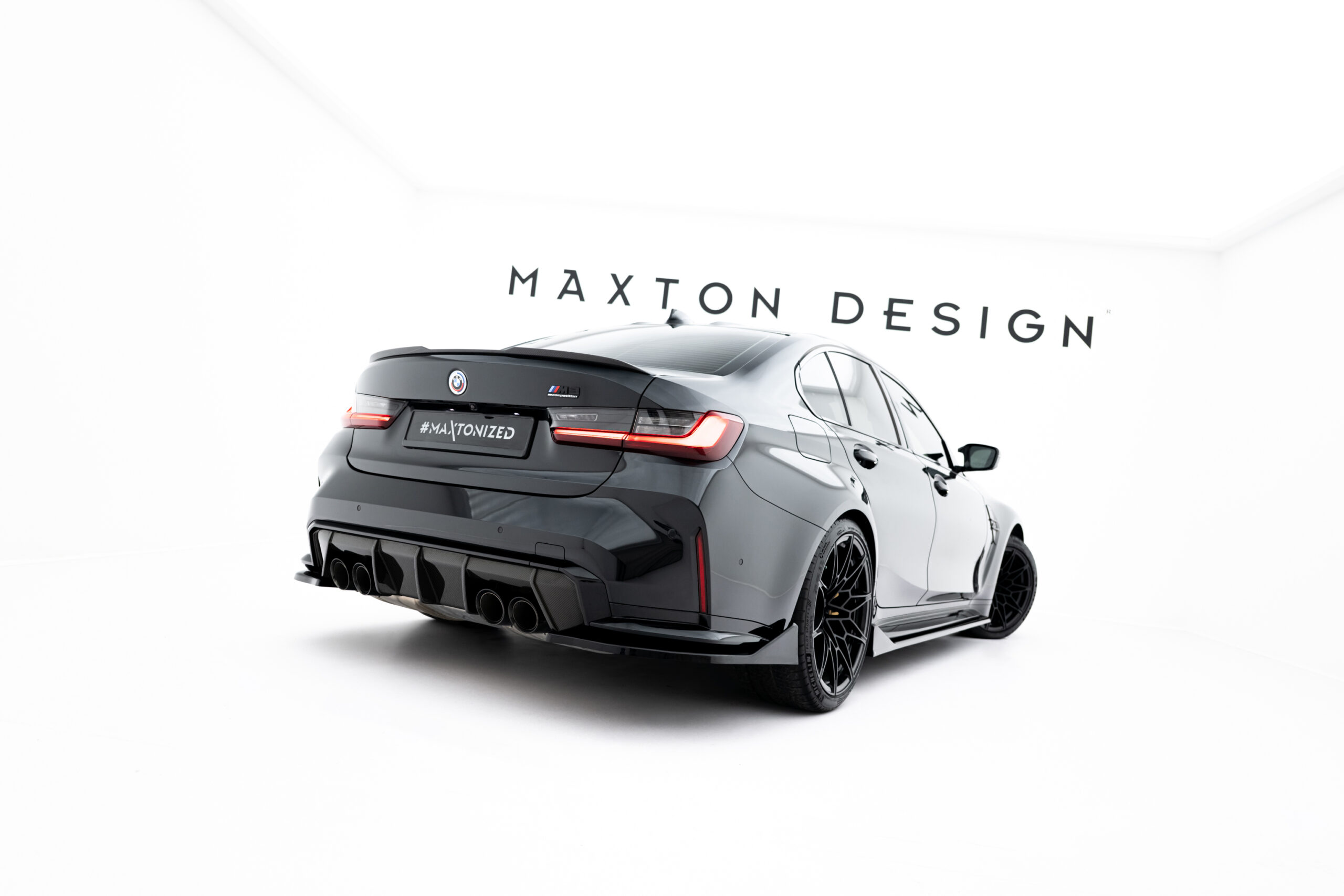 Rear Side Splitters V.5 BMW M3 Sedan / Touring G80 / G81 - Image 4