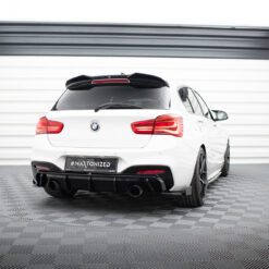Alternative view of Rear Side Splitters V.5 + Flaps (For rear valance V.3) BMW 1 M-Pack / M140i F20 Facelift