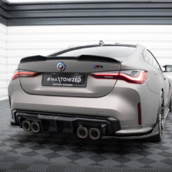 Alternative view of Rear Side Splitters V.5 (For rear valance v.1)  BMW M4 G82 / G82 Facelift