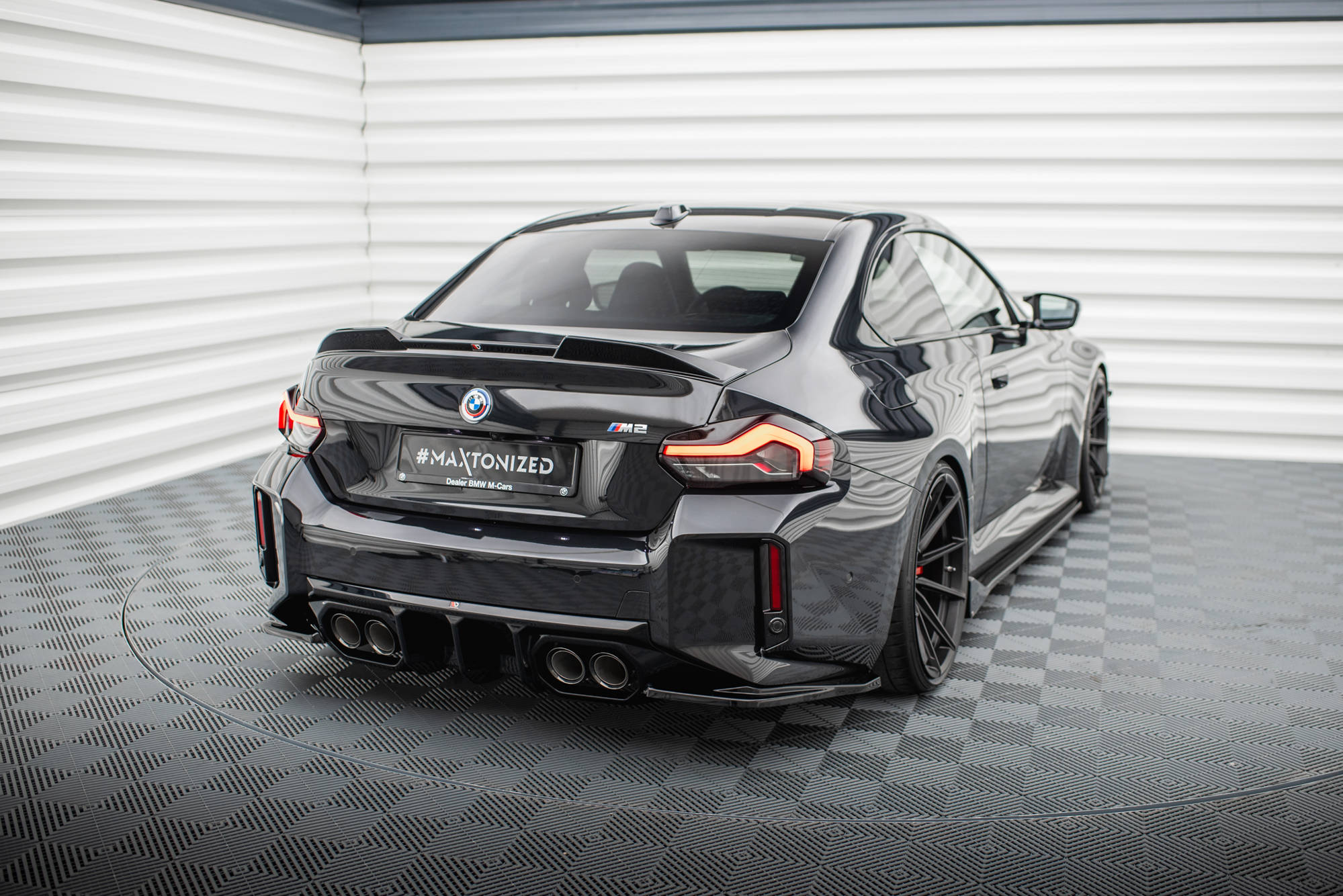 Rear Side Splitters V.5 (For rear valance v.2) BMW M2 G87 - Image 2