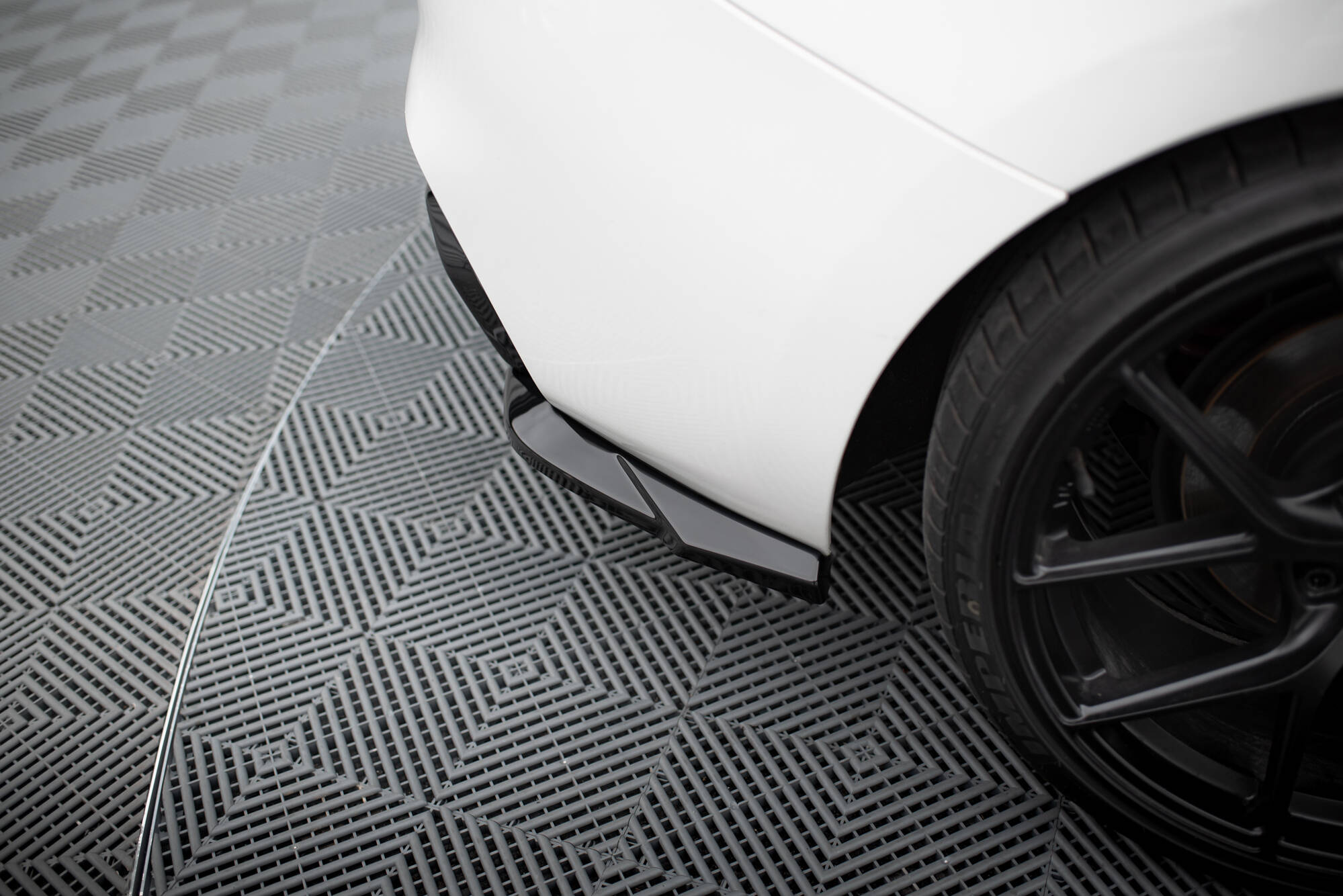 Rear Side Splitters V.5 (For rear valance v.3) BMW 1 M-Pack / M140i F20 Facelift - Image 3