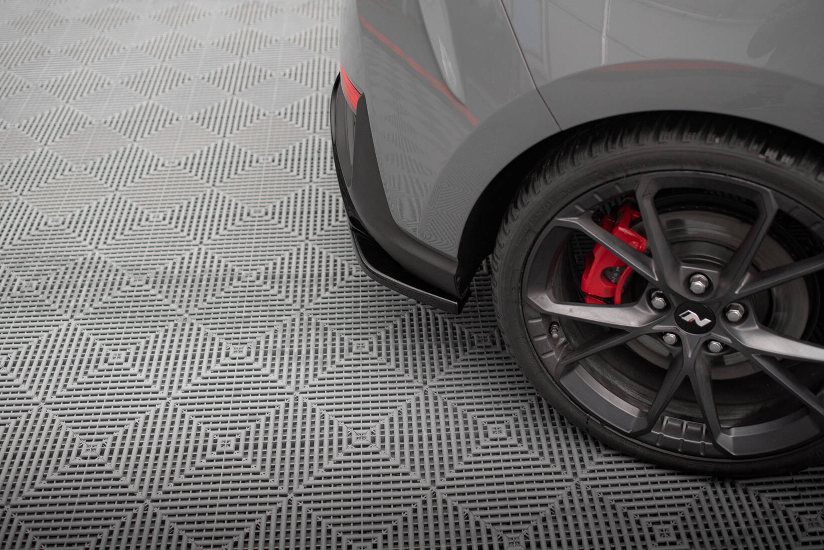 Rear Side Splitters V.5 Hyundai I30 N Hatchback Mk3 Facelift - Image 2