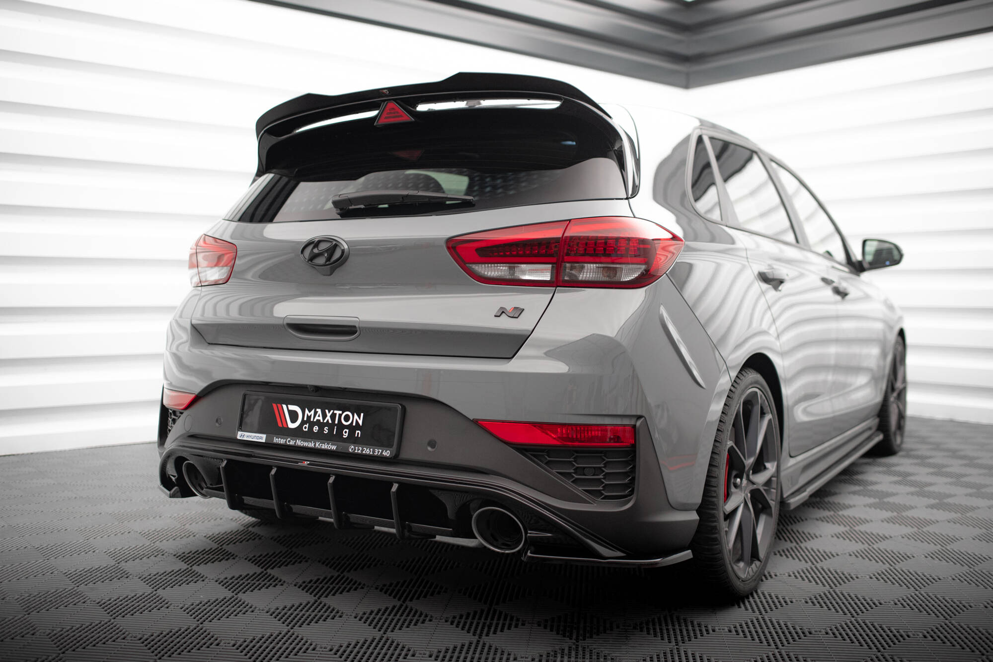 Rear Side Splitters V.5 Hyundai I30 N Hatchback Mk3 Facelift - Image 3