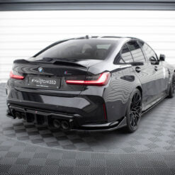 Alternative view of Rear Side Splitters V.6 CSL Look (For rear valance v.1)  BMW M3 Sedan / Touring G80 / G81