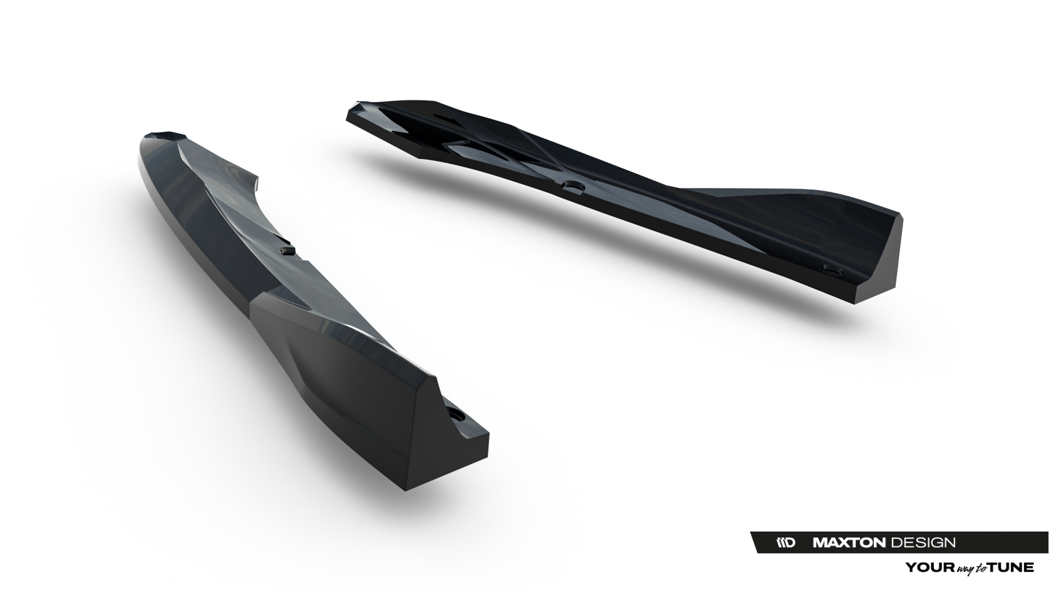 Rear Side Splitters V.6 Cupra Leon ST Mk1 Facelift - Image 6