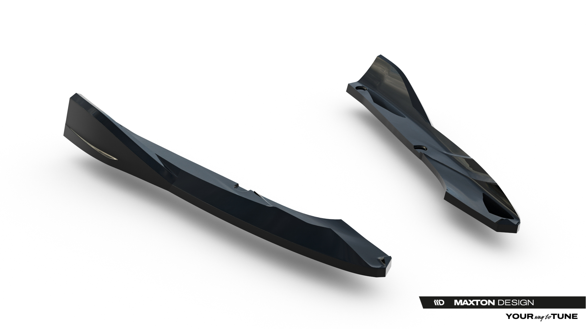 Rear Side Splitters V.6 Cupra Leon ST Mk1 Facelift - Image 5