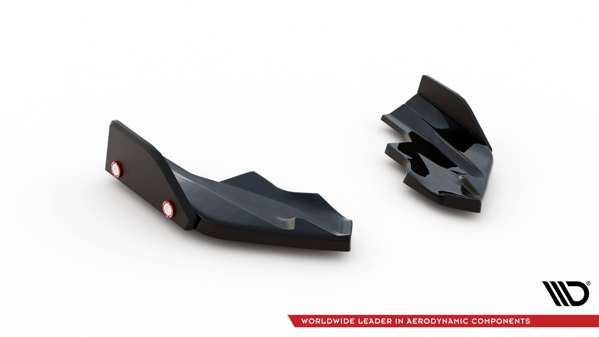 Rear Side Splitters V.6 + Flaps Volkswagen Golf R Mk8 Facelift - Image 5