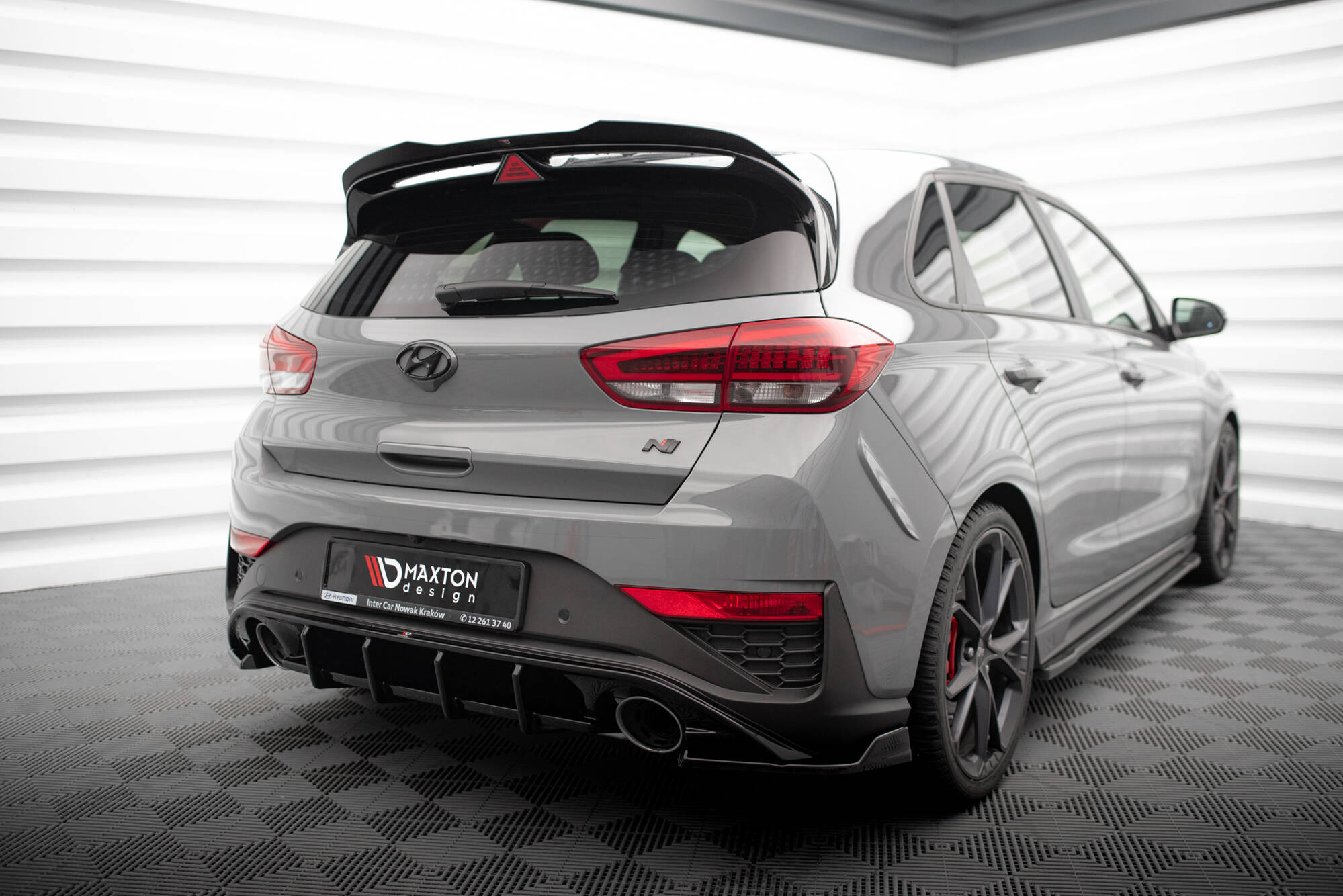 Rear Side Splitters V.6 Hyundai I30 N Hatchback Mk3 Facelift - Image 2