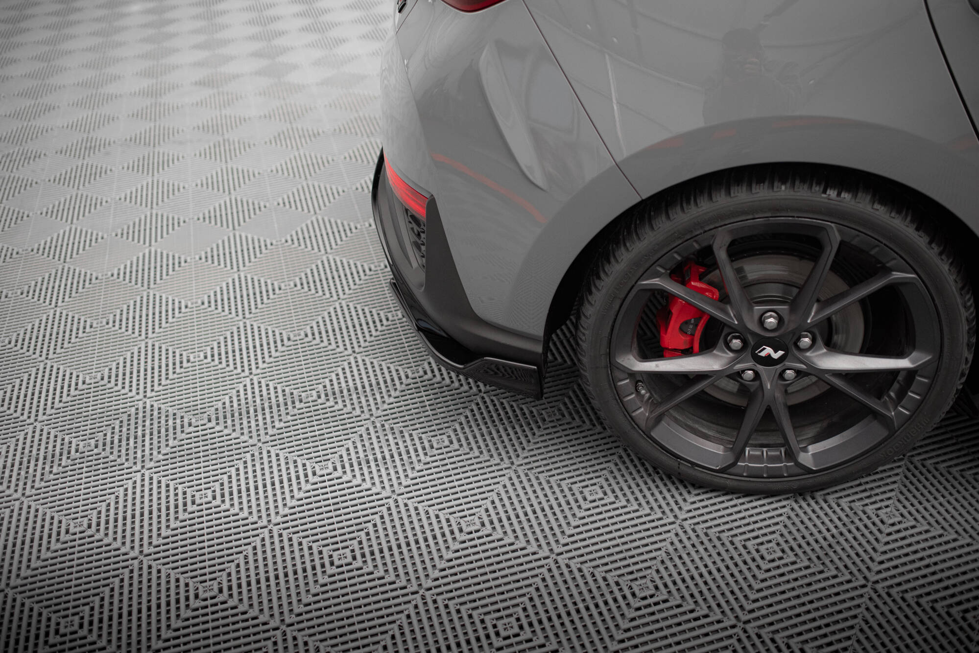 Rear Side Splitters V.6 Hyundai I30 N Hatchback Mk3 Facelift - Image 3