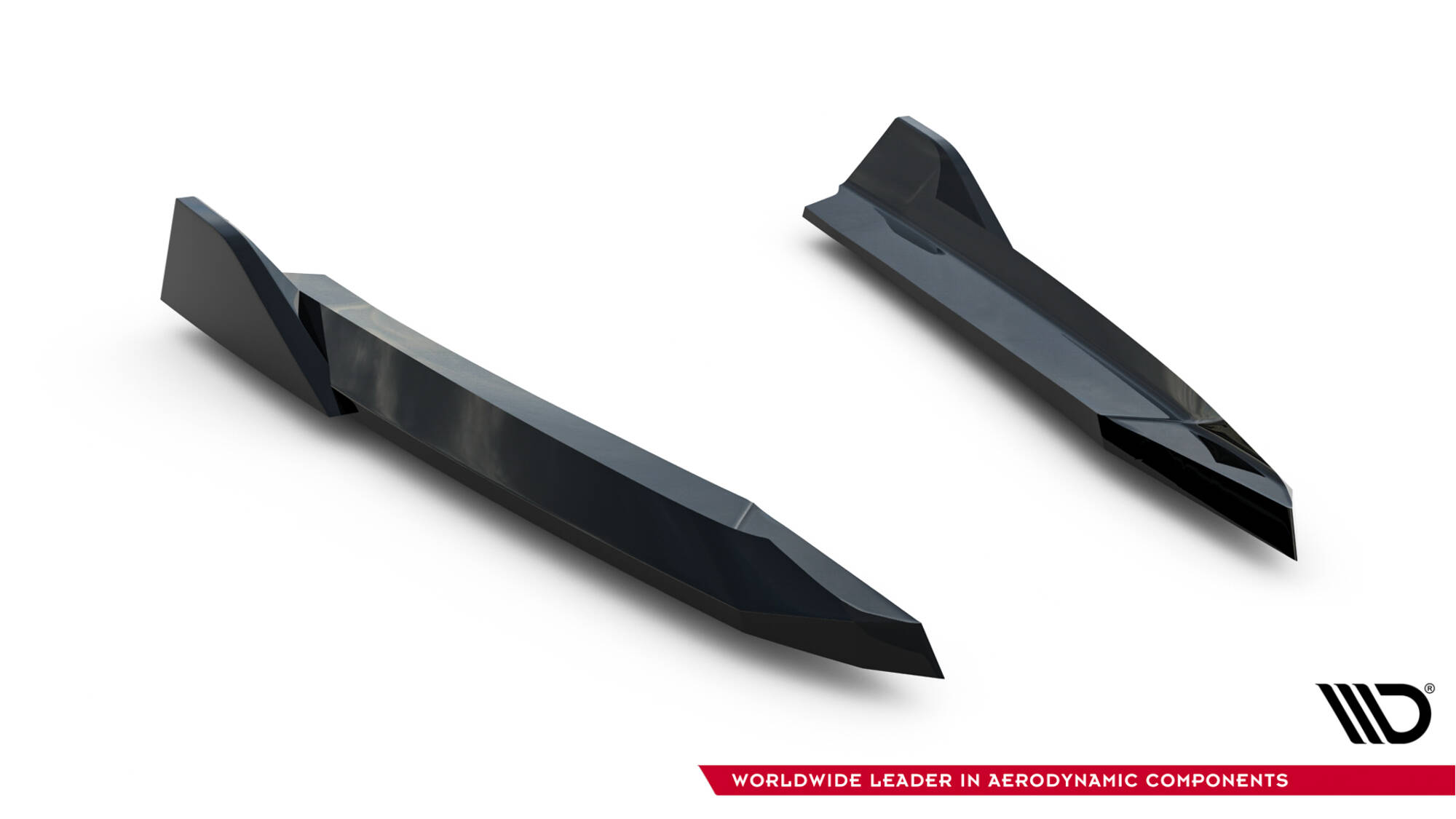 Rear Side Splitters V.6 Skoda Octavia RS Liftback / Combi Mk4 / Mk4 Facelift - Image 4