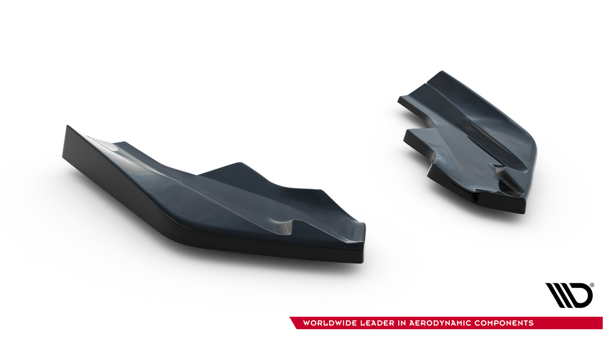 Rear Side Splitters V.6 for Volkswagen Golf R Mk8 Facelift - Image 5