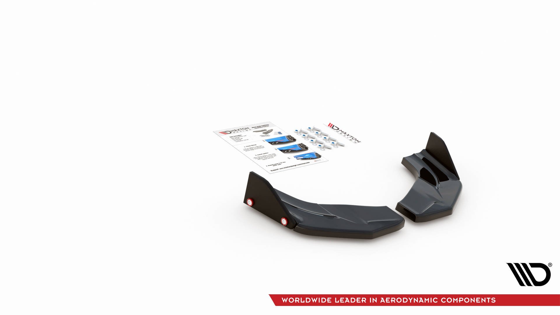 Rear Side Splitters V.7 + Flaps Hyundai I30 N Mk3 Hatchback - Image 5