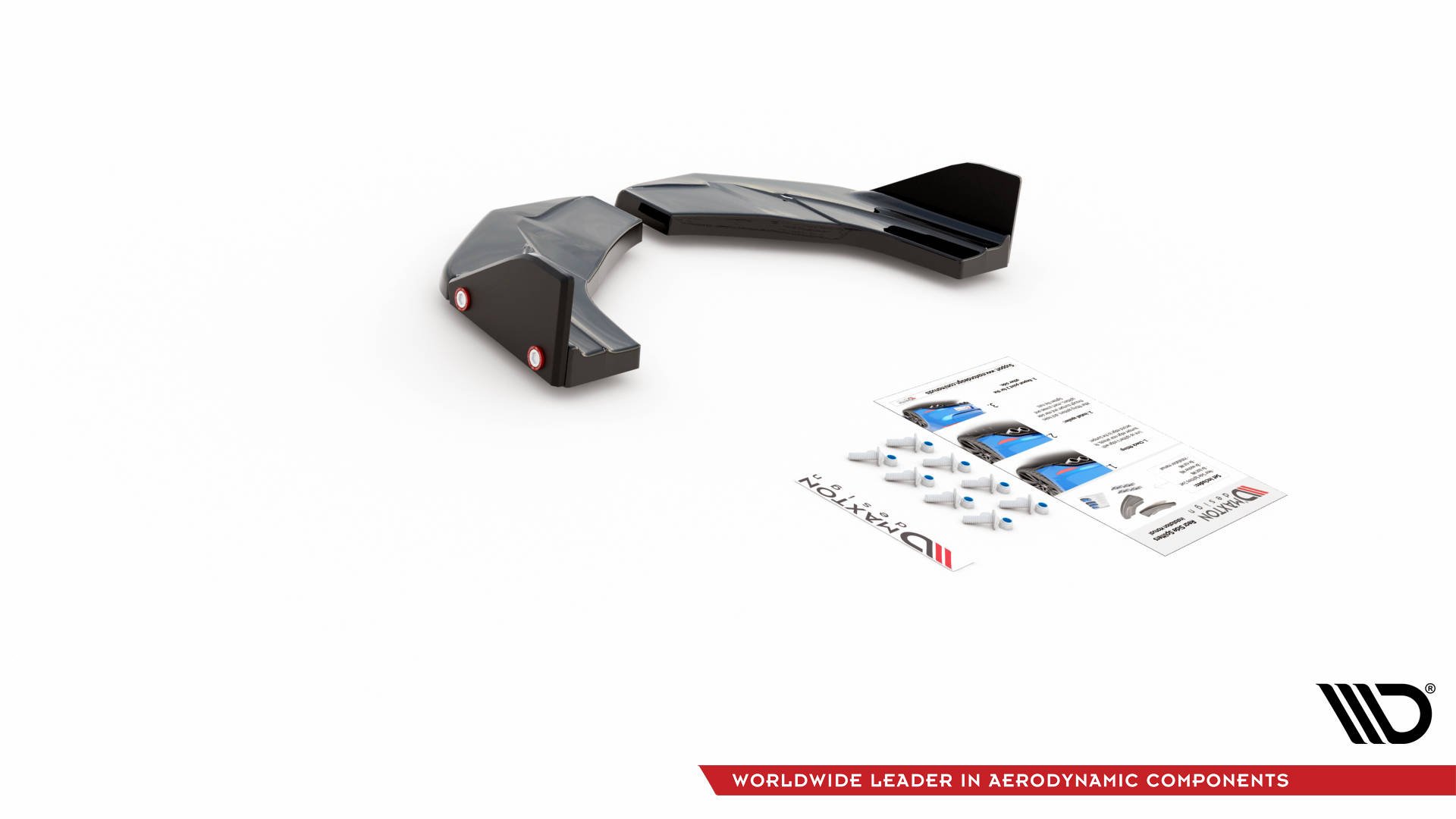 Rear Side Splitters V.7 + Flaps Hyundai I30 N Mk3 Hatchback - Image 6