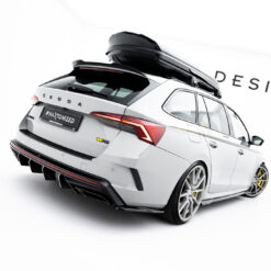 Alternative view of Rear Side Splitters V.7 Skoda Octavia RS Liftback / Combi Mk4