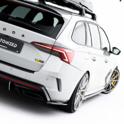 Rear Side Splitters V.7 Skoda Octavia RS Liftback / Combi Mk4