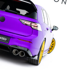 Alternative view of Rear Side Splitters V.7 Volkswagen Golf R Hatchback Mk8 / Mk8 Facelift
