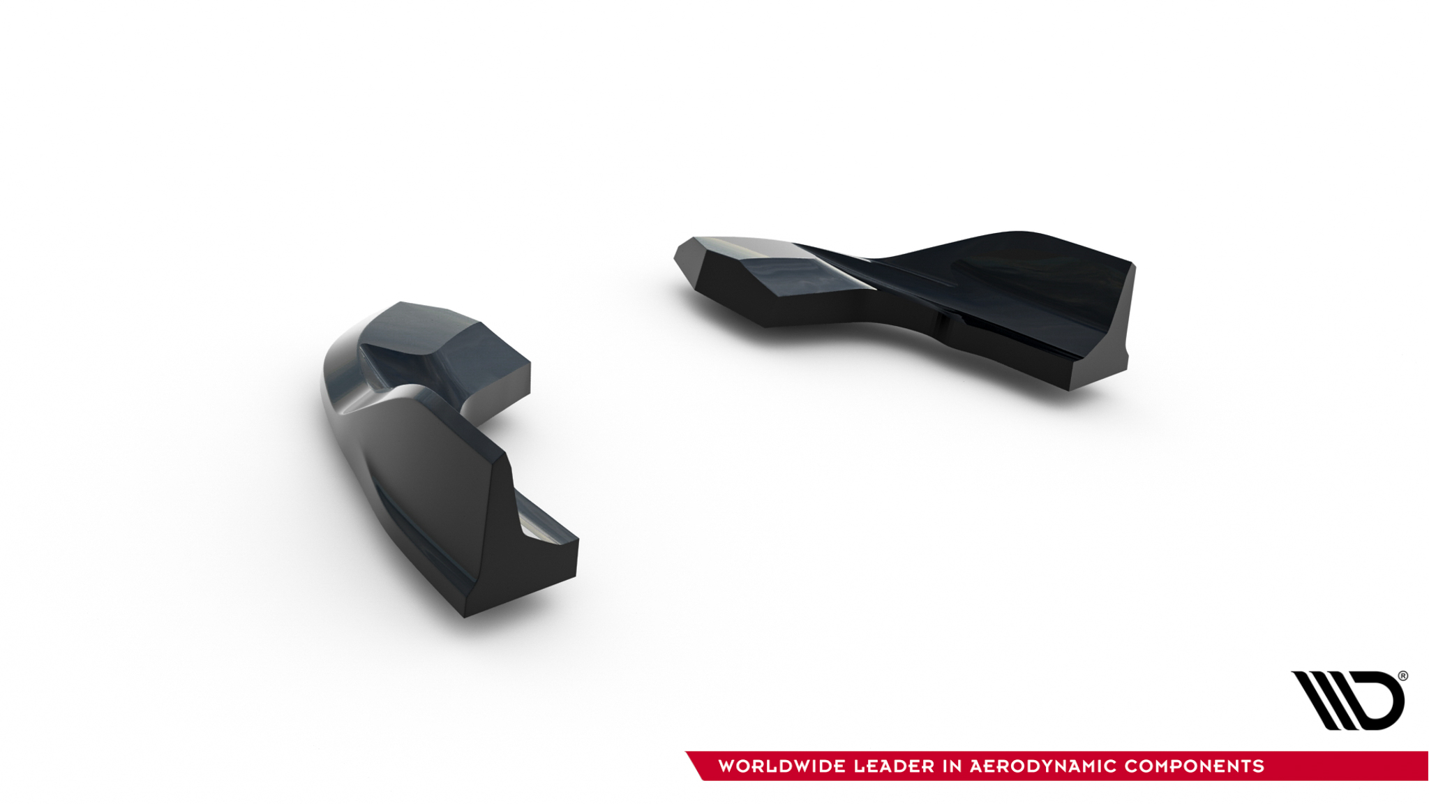 Rear Side Splitters V.7 Volkswagen Golf R Hatchback Mk8 / Mk8 Facelift - Image 5