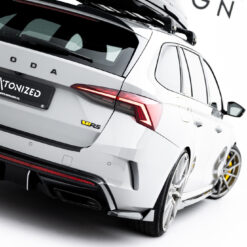 Rear Side Splitters V.8 Skoda Octavia RS Liftback / Combi Mk4